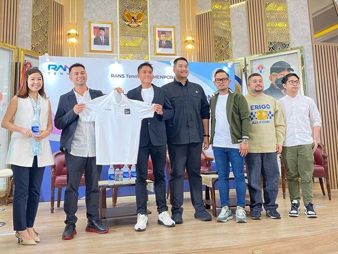 raffi ahmad gandeng rifqi fitriadi untuk membangun rans tennis