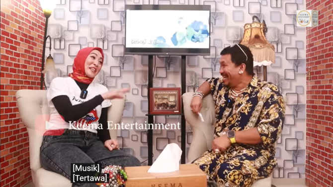 mongol stres bersama angelina sondakh