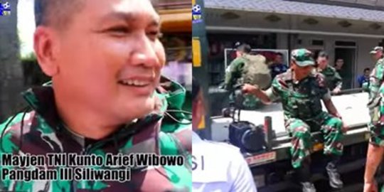 Potret Gagah Mayjen TNI Kunto Arief Berangkat Salat Jumat Naik Truk Towing