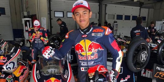 Kisah Mario Aji Pembalap Moto3 Wakili Asia, Dilatih Mendiang Ayah Sejak Usia 7 Tahun