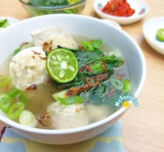 tahu ayam bakso aci