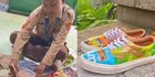 Keren Abis, Bocah SMP ini Ciptakan Sepatu dari Sampah Snack, Dijual Laku Rp400 Ribu