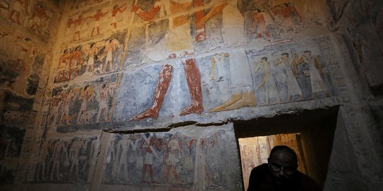Mesir Temukan Makam dan Bengkel Kuno Terbaru di Dekat Kairo, Begini Isinya