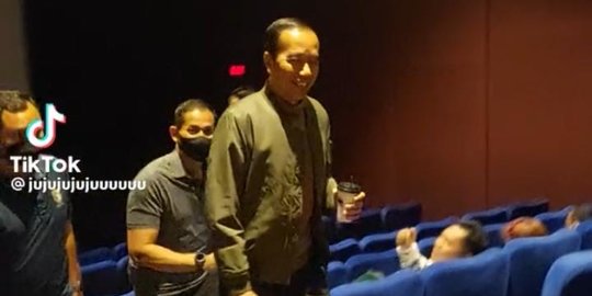 Viral Momen Presiden Jokowi Nonton Film Fast X di Bioskop, Gayanya Curi Perhatian