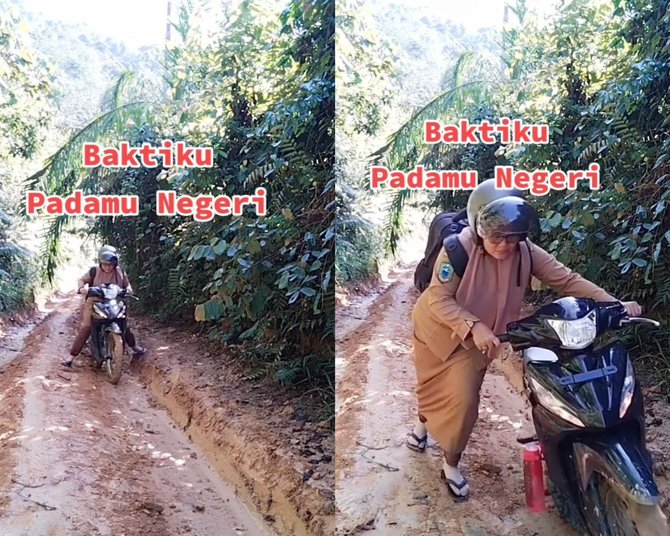 perjuangan guru di pelosok