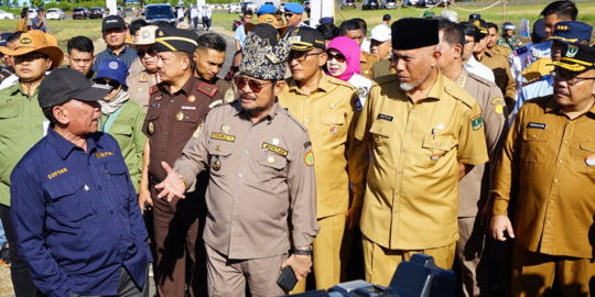 Pastikan Kesiapan PENAS XVI di Sumbar, Mentan Minta Konsolidasi Ancaman Krisis Pangan