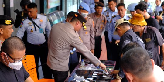 Petugas Temukan Kondom hingga Alat Isap Sabu di Lapas Lhoksukon Aceh Utara
