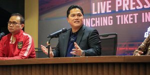 VIDEO: Erick Thohir Sampai Ngakak,Celetukan Cak Lontong Indonesia Datangkan Argentina
