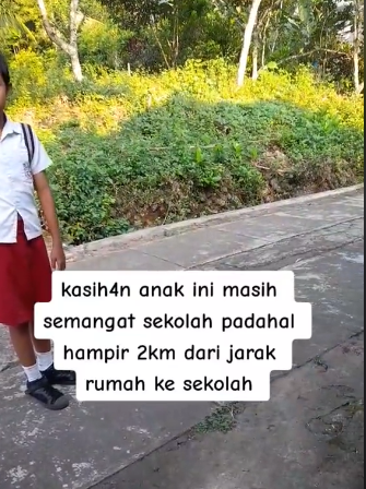 viral anak sd rela jalan kaki pindah ke slb gara gara dibully