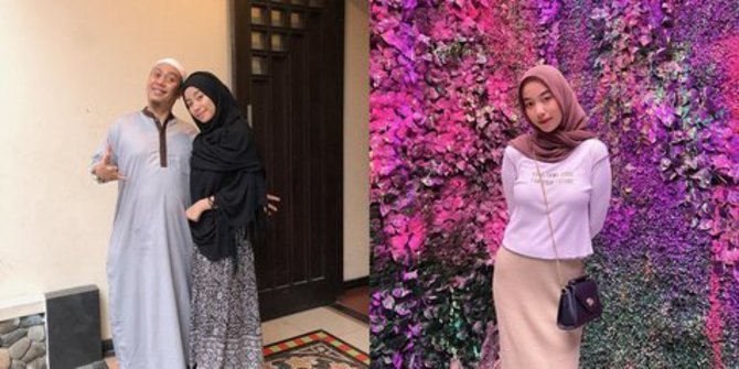 7 Potret Cantik Ghaniya Salma Anak Opick, Gaya Hijab Masih Terlihat Rambut Disorot