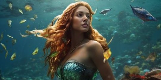 Tampilkan Laut Bersampah, Potret Aurelie Moeremans Cosplay Ariel Ini Curi Perhatian