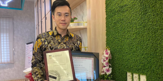 Cerita Pembuktian David Je dari Medan, Dulu Siswa Malas Kini Pengajar Berprestasi