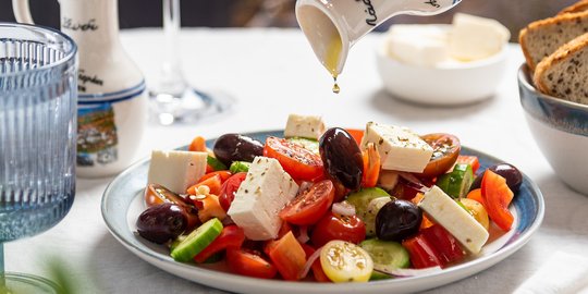 Resep Greek Salad Sederhana, Segar dan Sehat untuk Sarapan