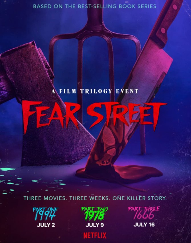 poster film horor fear street part one 1994