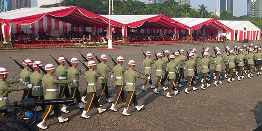 Presiden Jokowi Jadi Inspektur Upacara Hari Lahir Pancasila di Monas