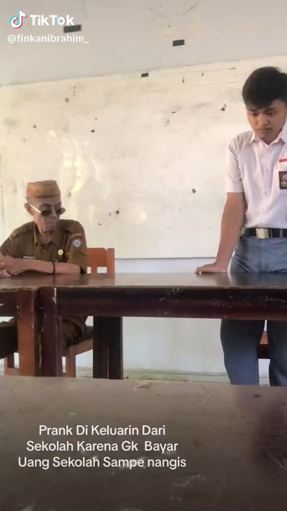 video prank ultah di sekolah ini viral gurunya ikut ambil peran sampai siswa nangis