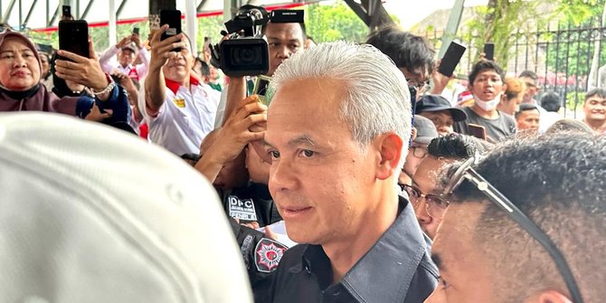 Pekik 'Ganjar Presiden' Bersahutan di Rumah Aspirasi Relawan Pemenangan Ganjar