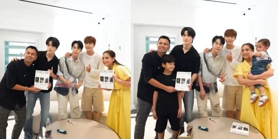 Deretan Foto Personel NCT DoJaeJung saat Berkunjung ke Rumah Raffi Ahmad, Bikin Heboh