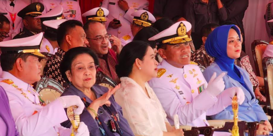 Peresmian KRI Bung Karno-369, Megawati: Ini Kebanggaan, Saya Tidak Menyangka