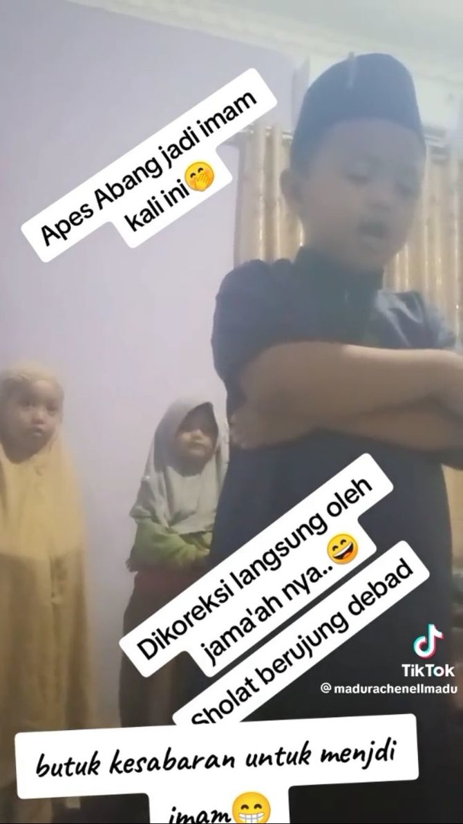 momen saudara salat berjemaah ini bikin kagum kakak terima dikoreksi bacaannya