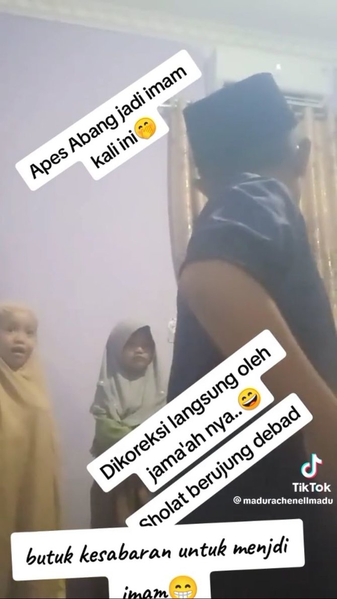 momen saudara salat berjemaah ini bikin kagum kakak terima dikoreksi bacaannya