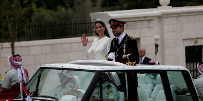 Putra Mahkota Yordania Pangeran Al Hussein Resmi Menikah dengan Arsitek Asal Saudi
