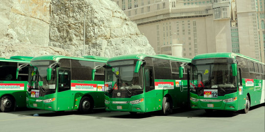 450 Bus Salawat Siap Antar-Jemput Jemaah Haji Indonesia di Makkah ke Masjidil Haram