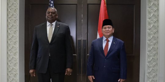 Prabowo Bertemu Menhan Amerika, Perkuat Kerja Sama Bilateral