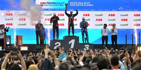 Pascal Wehrlein Juara Race 1 Formula E Jakarta 2023