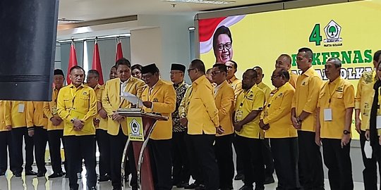 Saat Pimpinan DPD Golkar se-Indonesia Sepakat Serahkan Capres-Cawapres ke Airlangga