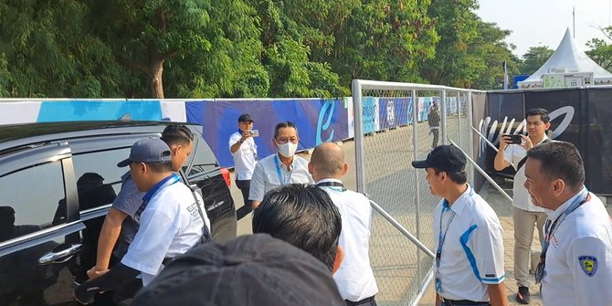 Pj Heru Budi Nonton Formula E di Hari Kedua Pagelaran