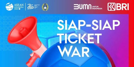 War Tiket Indonesia vs Argentina Mulai 5 Juni, Bisa Bayar Pakai BRImo!