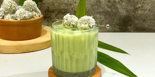 Resep Es Klepon Latte Gurih dan Manis, Minuman Kekinian Menyegarkan