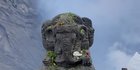 Arca Ganesha di Bibir Kawah Gunung Bromo yang Hilang Diganti Baru