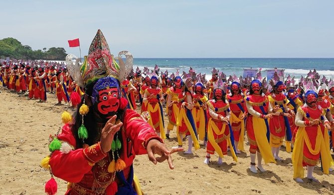 tari bapang malang