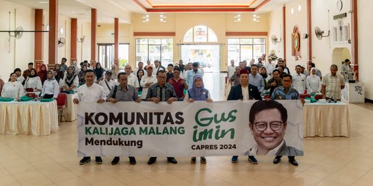 Komunitas Kalijaga Malang Deklarasi Dukung Gus Imin Capres 2024