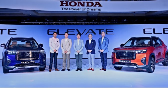 suv kompak honda elevate meluncur di pasar india