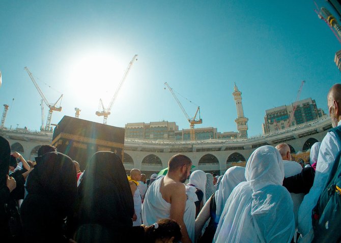 jemaah haji indonesia di makkah 2023