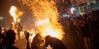 Keseruan Perang Obor di Jepara, Sedot Animo Wisatawan hingga Mancanegara