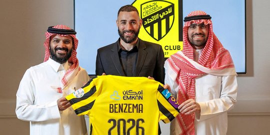 Gaji Dahsyat Karim Benzema di Al Ittihad Bikin Melongo: Rp3,1 Triliun per Tahun