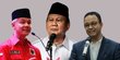 Survei LSI Denny JA: Prabowo Kalahkan Ganjar dan Anies dalam Simulasi 3 Capres