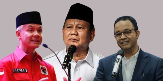 Survei LSI Denny JA: Prabowo Kalahkan Ganjar dan Anies dalam Simulasi 3 Capres