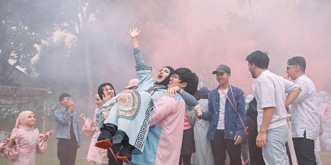 Intip Potret Kebersamaan Gen Halilintar di Acara Gender Reveal Aurel, Akhirnya Kumpul