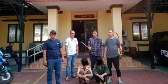 Dua Pelajar Ditangkap Saat Hendak Tawuran di Tambora, Pedang dan Celurit Disita