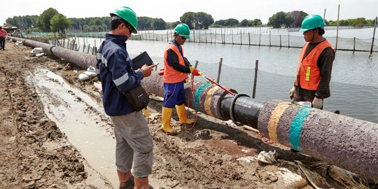 Uji Coba Pipa Berhasil, Gas Bumi Kini Mengalir ke Rumah Tangga di Kota Solo