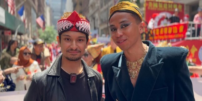 profil veska naratama fashion desainer viral di parade indonesian heritage new york
