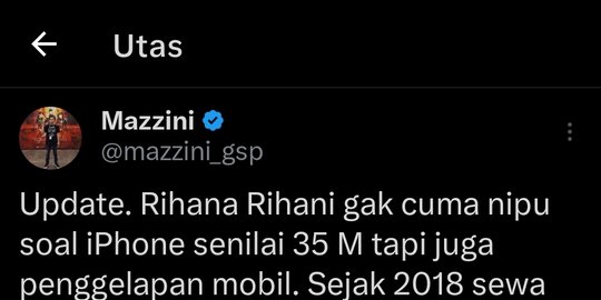 kasus penggelapan mobil si kembar rihana rihani disebut ada bekingan, ini kata polisi