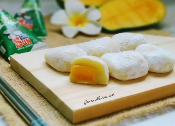 mochi buah