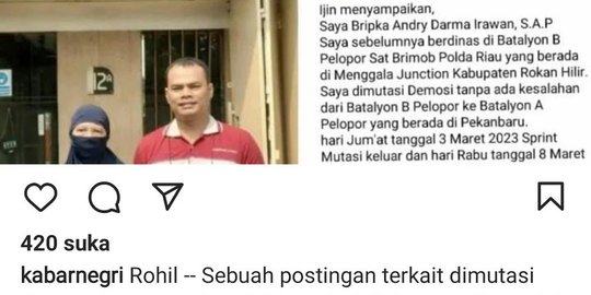 Penjelasan LPSK Belum Bisa Lindungi Bripka Andry yang Setor Rp650 Juta ke Komandan