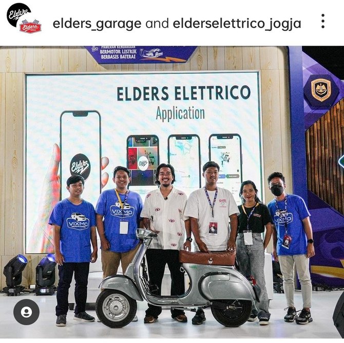 elders garage dikenal sebagai bengkel konversi motor listrik di indonesia